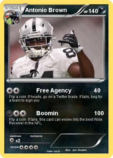 Pokemon Antonio Brown