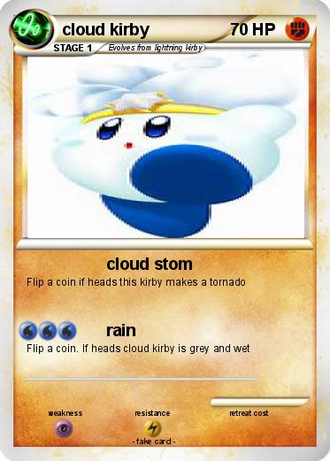 Pokemon cloud kirby