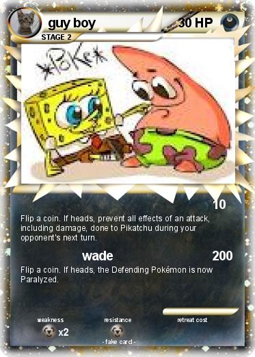 Pokemon guy boy