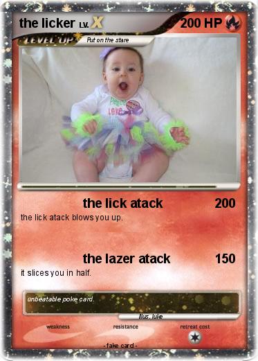 Pokemon the licker