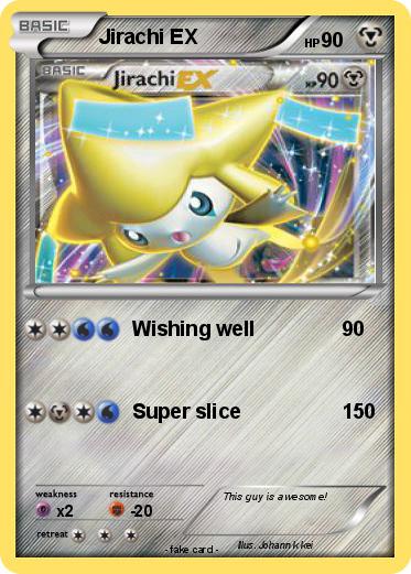 Pokemon Jirachi EX