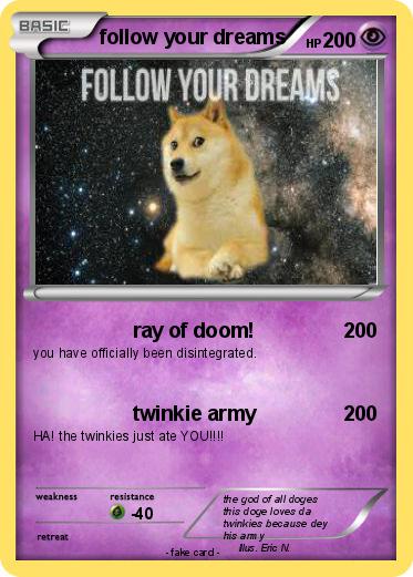 Pokemon follow your dreams