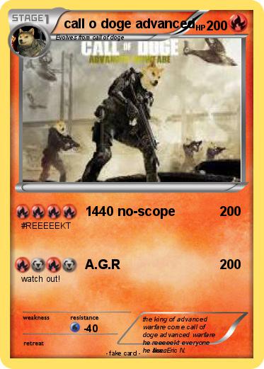 Pokemon call o doge advanced
