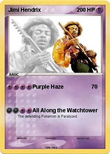 Pokemon Jimi Hendrix