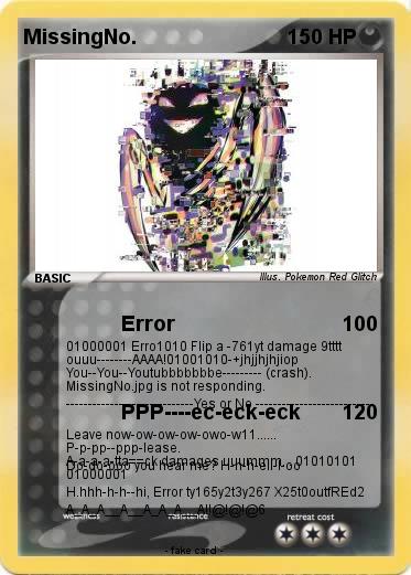 Pokemon MissingNo.