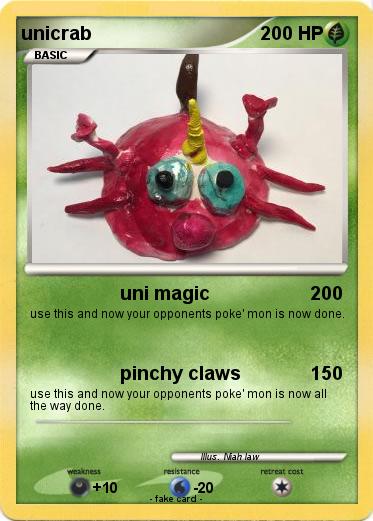 Pokemon unicrab