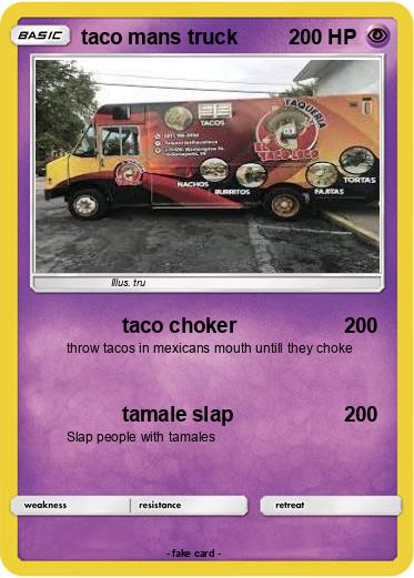 Pokemon taco mans truck