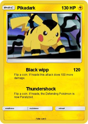 Pokemon Pikadark