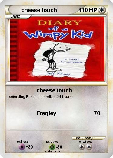 Pokemon cheese touch