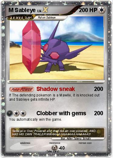 Pokemon M Sableye