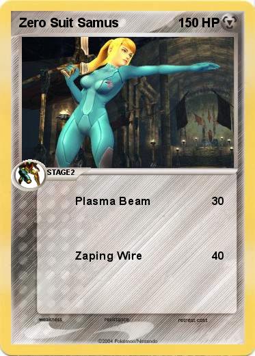 Pokemon Zero Suit Samus