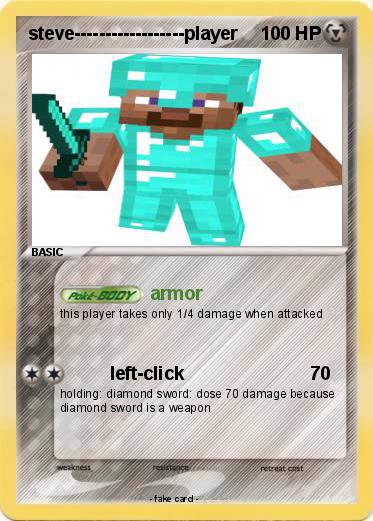 Pokemon steve------------------player