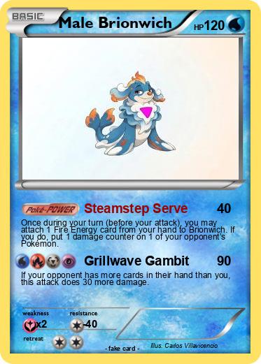 Pokemon Male Brionwich