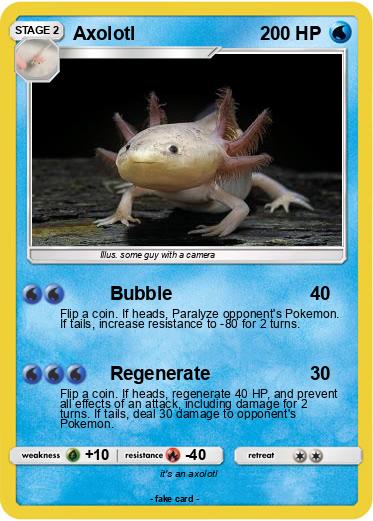 Pokemon Axolotl