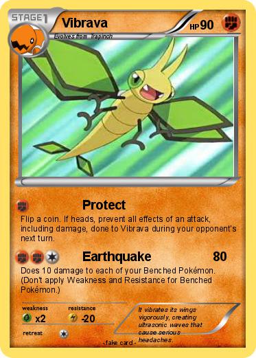 Pokemon Vibrava