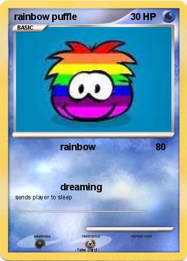 Pokemon rainbow puffle