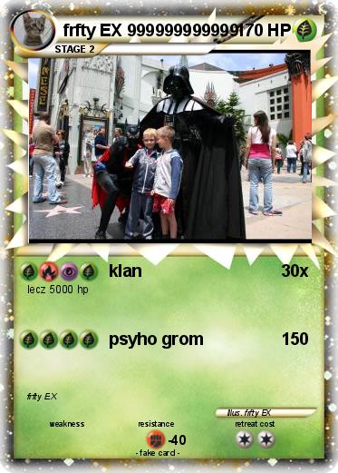 Pokemon frfty EX 999999999999