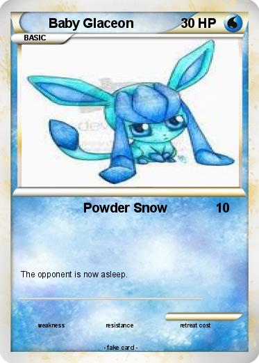 Pokemon Baby Glaceon