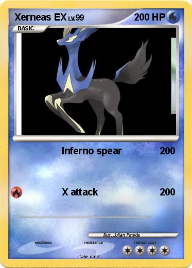 Pokemon Xerneas EX