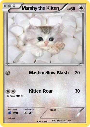 Pokemon Marshy the Kitten