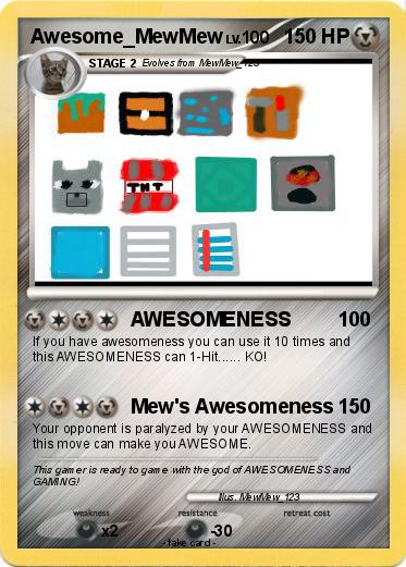 Pokemon Awesome_MewMew