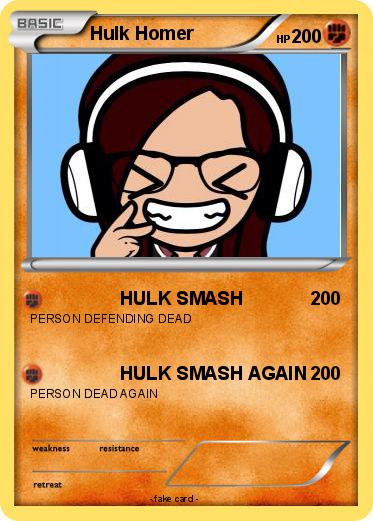 Pokemon Hulk Homer