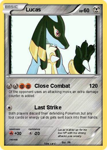 Pokemon Lucas