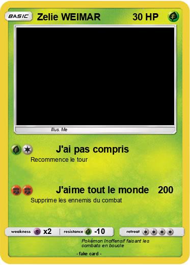 Pokemon Zelie WEIMAR
