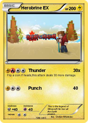 Pokemon Herobrine EX