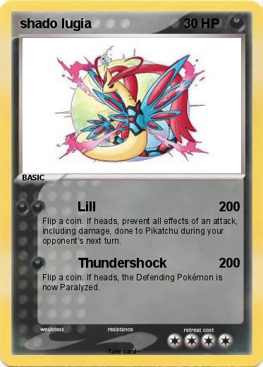 Pokemon shado lugia