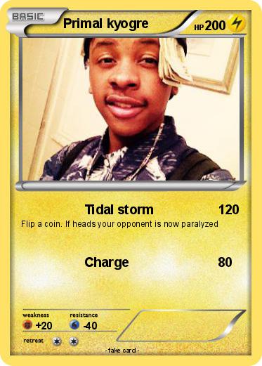 Pokemon Primal kyogre