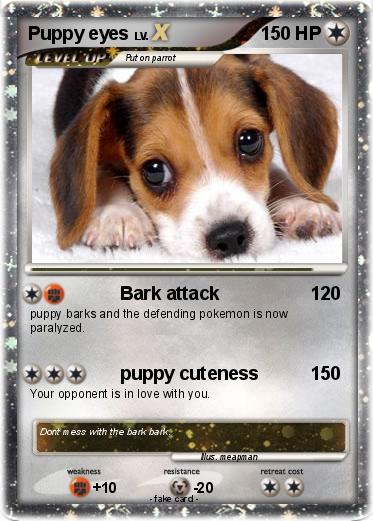 Pokemon Puppy eyes
