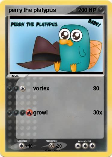 Pokemon perry the platypus