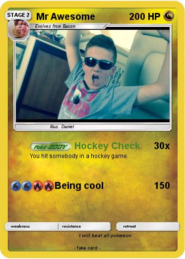 Pokemon Mr Awesome