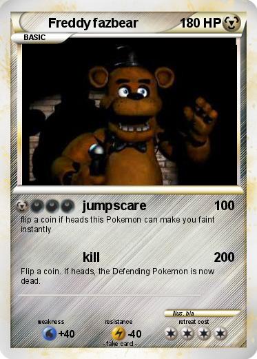 Pokemon Freddy fazbear
