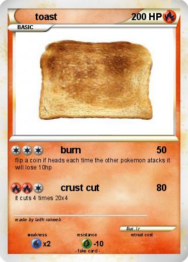 Pokemon toast