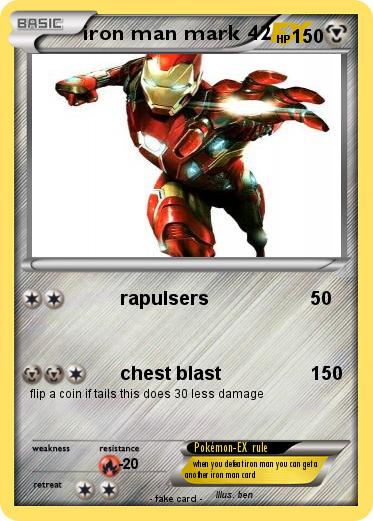 Pokemon iron man mark 42