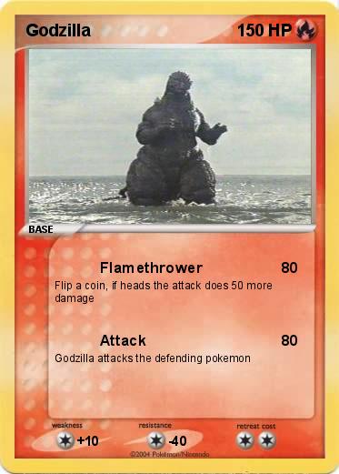 Pokemon Godzilla