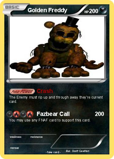 Pokemon Golden Freddy