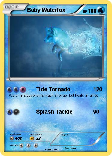Pokemon Baby Waterfox