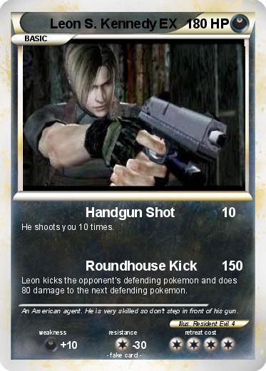 Pokemon Leon S. Kennedy EX