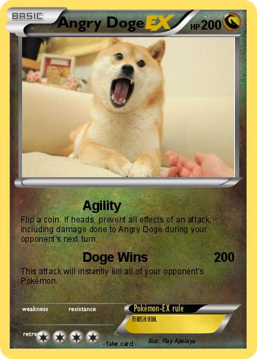 Pokemon Angry Doge