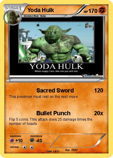 Pokemon Yoda Hulk