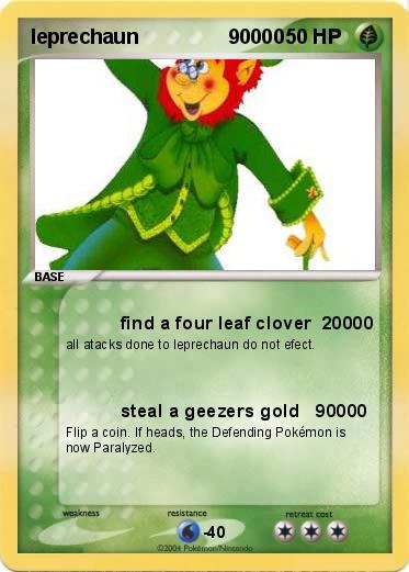Pokemon leprechaun                90000
