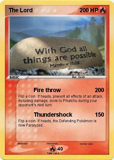 Pokemon The Lord