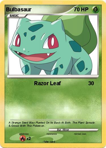 Pokemon Bulbasaur