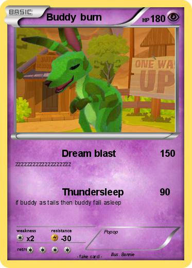 Pokemon Buddy  burn