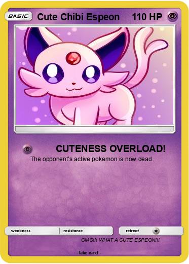 Pokemon Cute Chibi Espeon