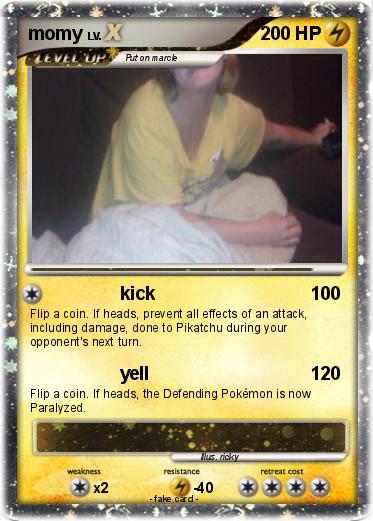 Pokemon momy