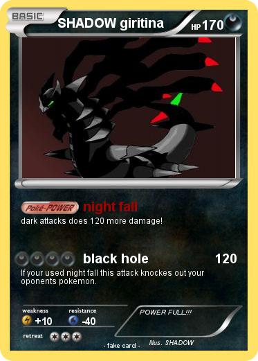 Pokemon SHADOW giritina Pokemon SHADOW giritina